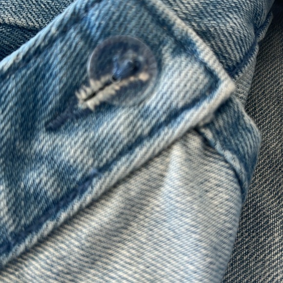 NWOT! Ann Taylor Loft Wrap Denim Jean Skirt Size 2 - Picture 9 of 13